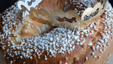 Galette des rois briochée / Twelfth Night Cake / King Cake