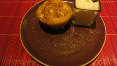 Muffins caramélisés aux amandes et noix de cajou