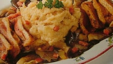 Filet de canard et sa purée de patates douces