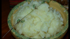 Purée de panais au chèvre