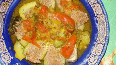 Légumes farcis recette de Monsieur Sourour, tajine