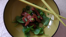 Agneau façon teriyaki