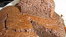 Gâteau fondant au chocolat et au lait de coco