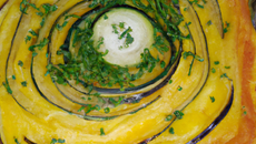 Flan de julienne de légumes