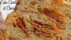 Cake carottes et chorizo