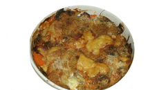 Gratin de légumes d'automne