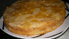 Gâteau à la mangue