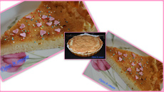 Tarte au lait & saveur fève tonka