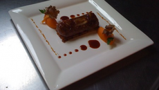 Le Filet de chevreuil à la feuille de datte et salsifis dorés de Philippe Bohrer