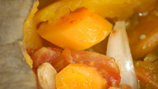 Farci oriental de potiron