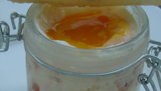 Œuf cocotte et ces mouillettes