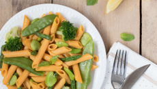 Poêlée de penne à la maraîchère