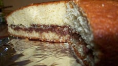 Gâteau au Yaourt amandes et Nutella