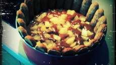 Charlotte épicée poire chocolat