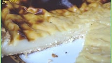 Flan sur pâte aux amandes