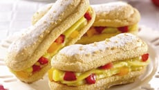 L'éclair aux fruits frais