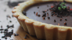 Tartelette chocolat au poivre de Java