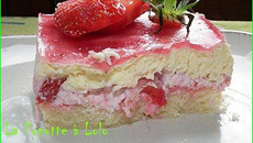 Petits bavarois fraises et chocolat blanc
