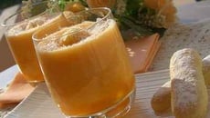 Verrine de melon à la noix de coco