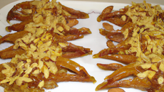 Corne de gazelle aux amandes effilées