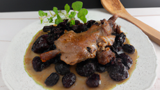 Lapin aux pruneaux et raisins (recette du Nord)