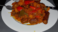 Rougail saucisse simple et rapide