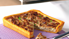 Tarte campagnarde au fromage de brebis