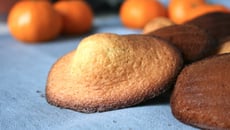 Madeleines à la mandarine de Calabre