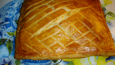 Galette des rois à la frangipane goûteuse