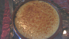 Crème brûlée vanille caramélisée à la cassonade