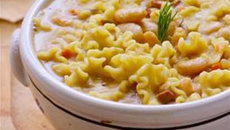 Soupe de Haricots Tarbais à l'italienne et pâtes par Silvia Santucci