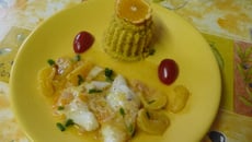 Filet de poisson au beurre de clémentines
