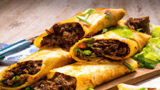 Nems d'agneau aux légumes