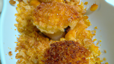 Noix de saint jacques en crumble