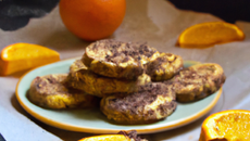 Cookies aux pépites de chocolat, à l'orange et au millet