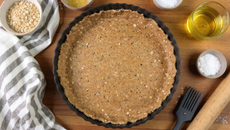 La pâte à tarte de Laurence Salomon aux flocons d'avoine et à l'huile d'olive