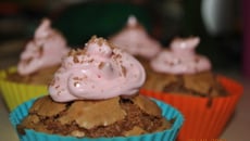 Cupcakes chocolat Toblerone maison