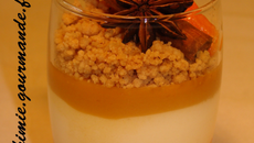 Verrine aux carottes confites et épices douces