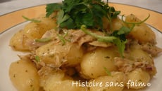 Poulet parmentier au citron