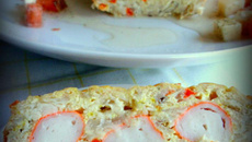 Terrine colin-surumi au curry