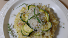 Risotto de courgettes rapide