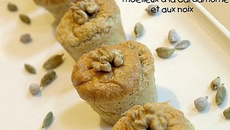 Moelleux au noix et à la cardamome