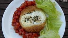 Tartelette au fromage de chèvre et ses tomates au balsamique