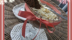 Mousse au chocolat parsemez de chocolat blanc