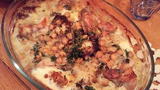 Baraniya (gratin d’agneau haché et légumes)