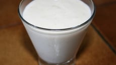 Mousse au lait de coco et à la banane