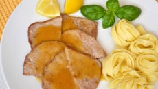 Escalopes de veau au citron (scaloppine al limone)