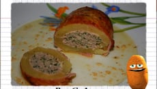 Pommes de terre farcies au veau
