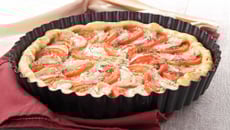 Quiche aux tomates et chèvre