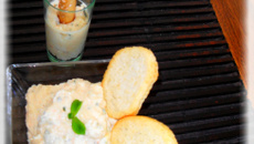 Mousse au crabe (surimi)